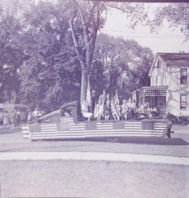Plattsburgh, New York

THIS HAS BEEN DONATED TO THE CLINTON COUNTY HISTORICAL SOCIETY

Fourth of July Parade, Plattsburgh, New York, 1940's.
