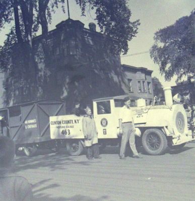 Click to view full size image
==============
Plattsburgh, New York
THIS HAS BEEN DONATED TO THE CLINTON COUNTY HISTORICAL SOCIETY
Fourth of July Parade, Plattsburgh, New York, 1940's.
Plattsburgh, New York
THIS HAS BEEN DONATED TO THE CLINTON COUNTY HISTORICAL SOCIETY
Fourth of July Parade, Plattsburgh, New York, 1940's.