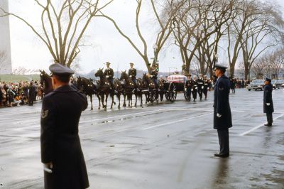 Click to view full size image
==============
Dwight D. Eisenhower Funeral, 1969
THIS HAS BEEN DONATED TO DWIGHT D. EISENHOWER MUSEUM.
This was Donated by Lynn Sochurek Ammirato.
This has been Identified as scenes from Dwight D. Eisenhower's Funeral.
The Slide is Dated April 1969.
Dwight D. Eisenhower Funeral, 1969
THIS HAS BEEN DONATED TO DWIGHT D. EISENHOWER MUSEUM.
This was Donated by Lynn Sochurek Ammirato.
This has been Identified as scenes from Dwight D. Eisenhower's Funeral.
The Slide is Dated April 1969.
