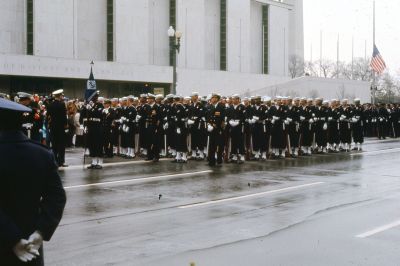 Click to view full size image
==============
Dwight D. Eisenhower Funeral, 1969
THIS HAS BEEN DONATED TO DWIGHT D. EISENHOWER MUSEUM.
This was Donated by Lynn Sochurek Ammirato.
This has been Identified as scenes from Dwight D. Eisenhower's Funeral.
The Slide is Dated April 1969.
Dwight D. Eisenhower Funeral, 1969
THIS HAS BEEN DONATED TO DWIGHT D. EISENHOWER MUSEUM.
This was Donated by Lynn Sochurek Ammirato.
This has been Identified as scenes from Dwight D. Eisenhower's Funeral.
The Slide is Dated April 1969.