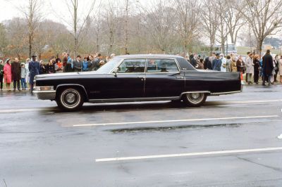 Dwight D. Eisenhower Funeral, 1969

THIS HAS BEEN DONATED TO DWIGHT D. EISENHOWER MUSEUM.

This was Donated by Lynn Sochurek Ammirato.

This has been Identified as scenes from Dwight D. Eisenhower's Funeral.

The Slide is Dated April 1969.

