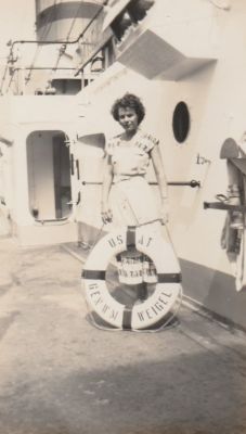 Unidentified

Unidentified Photo. 

Photo taken on the USS General William Weigel.
