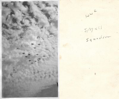 WW2 Small Squadron

This was Donated by Elaine Swan.

This Photo States: "WW2, small squadron."
