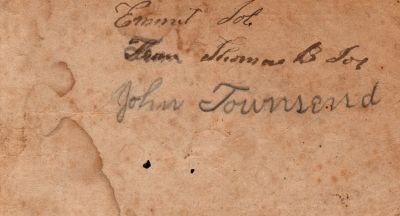 Click to view full size image
==============
Thomas Berry Jobe
THIS HAS BEEN RETURNED TO FAMILY
This was Donated by a Anonymous donor.
Written signatures for members of the Jobe Family.
Thomas Berry Jobe
THIS HAS BEEN RETURNED TO FAMILY
This was Donated by a Anonymous donor.
Written signatures for members of the Jobe Family.