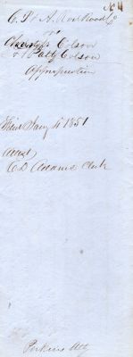 Click to view full size image
==============
Christopher Colson & Patty Colson
This was Donated by a Anonymous Donor.
This is a Railroad Deed for Christopher Colson & Patty Colson.
Date of the Deed is 4 January 1851 in Willoughby, Lake County, Ohio.
Page 1
Christopher Colson & Patty Colson
This was Donated by a Anonymous Donor.
This is a Railroad Deed for Christopher Colson & Patty Colson.
Date of the Deed is 4 January 1851 in Willoughby, Lake County, Ohio.
Page 1