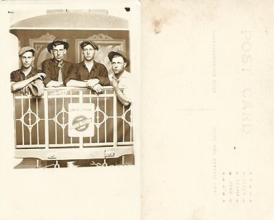 Click to view full size image
==============
Unidentified
This was Donated by Carolyn Smoot Hall.
Unidentified Real Photo Postcard (RPPC).
Unidentified
This was Donated by Carolyn Smoot Hall.
Unidentified Real Photo Postcard (RPPC).