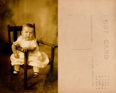 Unidentified

This was Donated by Diane Senalik.

Unidentified Real Photo Postcard (RPPC) 
