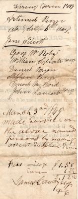 Click to view full size image
==============
Jane Silcott VS. Caleb Artemis Penn
This was Donated by a Anonymous Donor.
This is part of the court documents for the court case of Jane Silcott VS. Caleb Artemis Penn on the paternity of Jane Silcott's unborn baby.
This document is dated 23 July 1849
Jane Silcott VS. Caleb Artemis Penn
This was Donated by a Anonymous Donor.
This is part of the court documents for the court case of Jane Silcott VS. Caleb Artemis Penn on the paternity of Jane Silcott's unborn baby.
This document is dated 23 July 1849