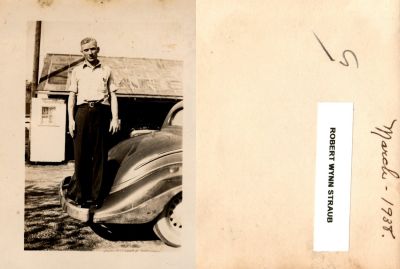 Click to view full size image
==============
Robert Wynn Straub
THIS HAS BEEN RETURNED TO FAMILY
This Photo States: "Robert Wynn Straub, March 1938"
Robert Wynn Straub
THIS HAS BEEN RETURNED TO FAMILY
This Photo States: "Robert Wynn Straub, March 1938"