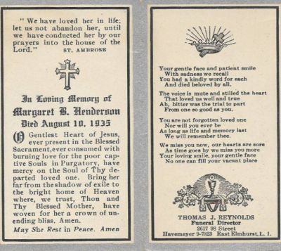 Click to view full size image
==============
Margaret B. Henderson
This is a Funeral Memorial Card for Margaret B. Henderson.
Margaret B. Henderson
This is a Funeral Memorial Card for Margaret B. Henderson.