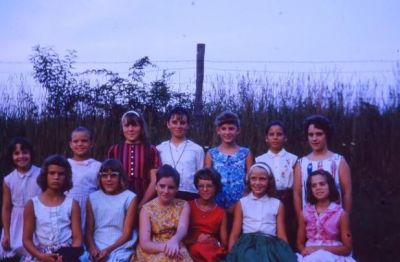 Unidentified

This 35MM Slide States: "Campers, July 1964"
Keywords: Caesarea Church