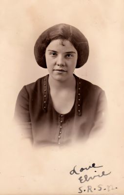Elvie

This Photo States: "Elvie, S. R. S., 22"
