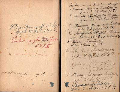 Margareta Katharina Feddersen

This was Donated by a Anonymous Donor.

This is inside the song book that belonged to Margareta Katharina Feddersen.
