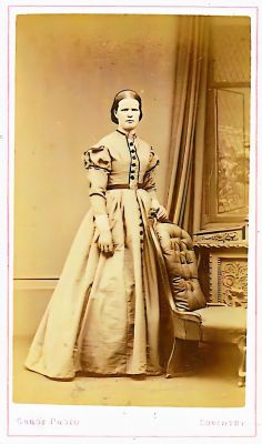 Unidentified

Unidentified CdV Photograph in the 1800's CdV Collection.

The CdV Photograph was taken in Coventry, England
