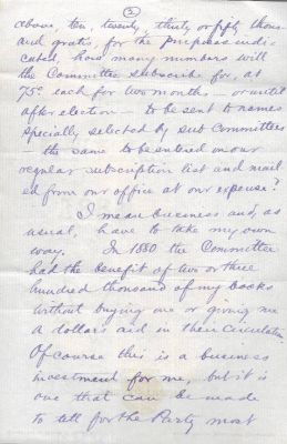 Albion Winegar  Tourgée

Albion W. Tourgée

Republican National Convention Letter, 1884

Page 2
