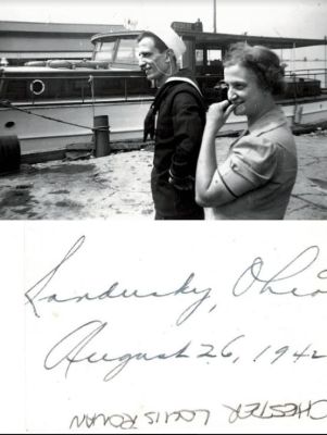 Chester Louis Ronan

This Photo States: "Chester Louis Ronan, Sandusky, Ohio. 26 August 1942"

