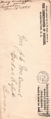 Henry Goodapple

This was Donated by Mary Muhlfeld

Civil War Document for Henry Goodapple
