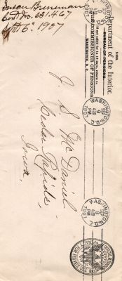 Amos Breneman

This was Donated by Mary Muhlfeld

Amos Breneman Civil War Document
