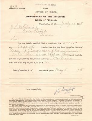 Henry R. Buser

This was Donated by Mary Muhlfeld

Civil War Document for Henry Buser

