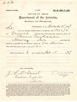Thomas Buchanan

This was Donated by Mary Muhlfeld

Civil War Document for Thomas Buchanan

