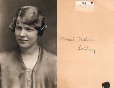 Marvel Bethel Killion Fielding

This photo states: "Marvel Killion Fielding"
