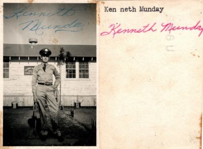 Click to view full size image
==============
Kenneth Ralph Munday
This Photo States: "Kenneth Munday"
This photo was found in a Antique Store in Snohomish County, Washington.
Kenneth Ralph Munday
This Photo States: "Kenneth Munday"
This photo was found in a Antique Store in Snohomish County, Washington.