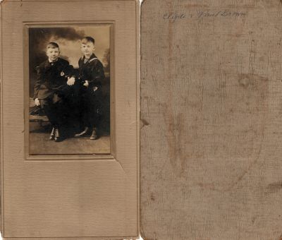 Click to view full size image
==============
Clyde & Paul Brown
This Photo States: "Clyde & Paul Brown"
Clyde & Paul Brown
This Photo States: "Clyde & Paul Brown"