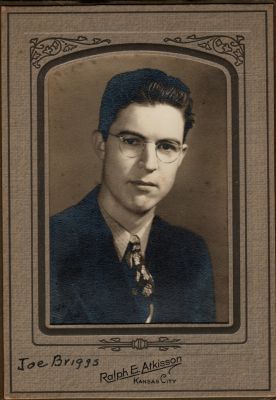Click to view full size image
==============
Joe Briggs
This was Donated by L. Beckel.
This Photo States: "Joe Briggs"
The Photographers name is "Ralph E. Atkisson, Kansas City.
Joe Briggs
This was Donated by L. Beckel.
This Photo States: "Joe Briggs"
The Photographers name is "Ralph E. Atkisson, Kansas City.