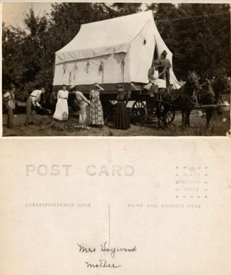 Mrs. Haywood, Mother

THIS HAS BEEN RETURNED TO FAMILY

This Real Photo Postcard (RPPC) States: "Mrs. Haywood, Mother"

NOTE: Please note the original RPPC is very blurry.

