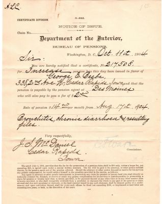 Click to view full size image
==============
George E. Beebe
This was Donated by Mary Muhlfeld
George E. Beebe
Civil War Document
George E. Beebe
This was Donated by Mary Muhlfeld
George E. Beebe
Civil War Document