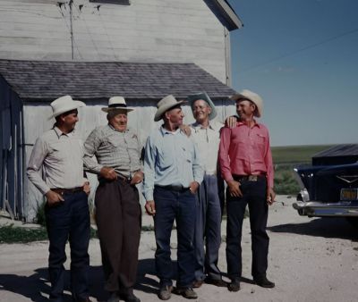 The Higday Brothers

This was shared by Ginger Higday-Vaughan

This shared photo is of the Higday Brothers. Left to Right: Marvin Monroe Higday, Fred Eggleston Higday, Homer Albert Higday, Archie Lyle Higday and Max Raymond "Bill" Higday.
