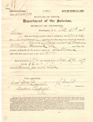 George Washington Keyes

This was Donated by Mary Muhlfeld

George Washington Keyes

Civil War Document
