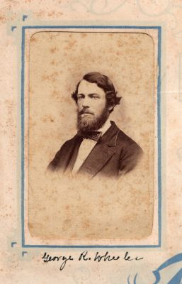 Click to view full size image
==============
George R. Wheeler
THIS HAS BEEN RETURNED TO FAMILY
This was Donated by Donna Wilson
This CdV Photograph States: "George R. Wheeler"
George R. Wheeler
THIS HAS BEEN RETURNED TO FAMILY
This was Donated by Donna Wilson
This CdV Photograph States: "George R. Wheeler"
