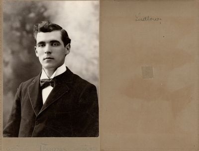 Click to view full size image
==============
Stephen Hurd Ludlow
This was Donated by Cheryl Webber/ The Terry Girls Genealogy.
This Cabinet Card Photo States: "Ludlow"
The Photographers name is "Thomas", Jackson, Michigan
Stephen Hurd Ludlow
This was Donated by Cheryl Webber/ The Terry Girls Genealogy.
This Cabinet Card Photo States: "Ludlow"
The Photographers name is "Thomas", Jackson, Michigan