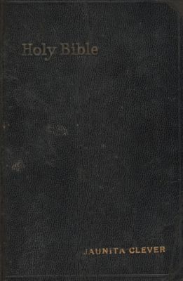 Juanita Clever Bible

Juanita Clever Bible
