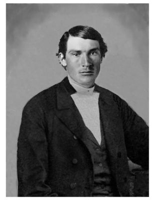 Unidentified
DIGITAL COPIES ONLY

This is being shared by Member Marjorie Carrow Kashner.

This is a Unidentified restored Tintype Photograph.

This gentleman is from a line of Zook's from central and east central Indiana, originating from Lancaster, PA (his ancestor came over from Switzerland.

Ancestral line:
John Zook, Jr. b. Hagerstown, MD, 1788-1851 d. Hagerstown, IN

Sons: Jacob Zook b. 1827 b. Bedford Co., PA, d. 1876, Marion Co, IN.

Issac and Moses Zook, not likely (though not impossible) because they migrated to California and were not heard from again.

John Zook(possibly the III, though I have not seen him referred to as such)

**John’s sons: Henry Zook, Edward Zook, William Zook
Phillip Zook

**Phillip’s sons: Jacob, Daniel
Martin L. Zook

**Martin’s sons: William Zook, John W. Zook, Ira Zook
