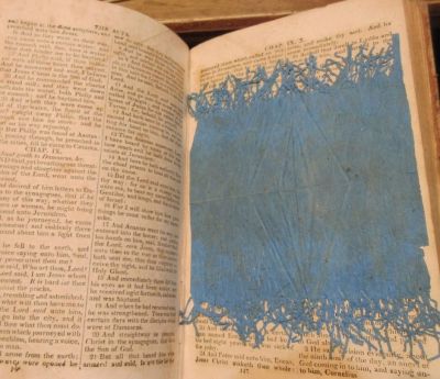 Mary Beninger Bible

This was tucked in the Bible.

