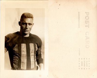 Unidentified

Unidentified Real Photo Postcard (RPPC) in the Football Album.
