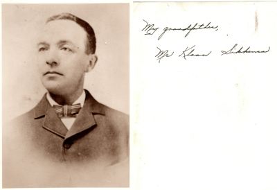 Click to view full size image
==============
Klaas Sikkema
This was Donated by Elaine Swan
This Photo States: "My grandfather, Mr. Klaas Sikkema"
Klaas Sikkema
This was Donated by Elaine Swan
This Photo States: "My grandfather, Mr. Klaas Sikkema"