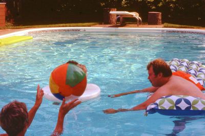 Bob & Kim

THIS HAS BEEN RETURNED TO FAMILY

This 35MM Slide States: "In Pool 1979, Massillon, Bob & Kim."
