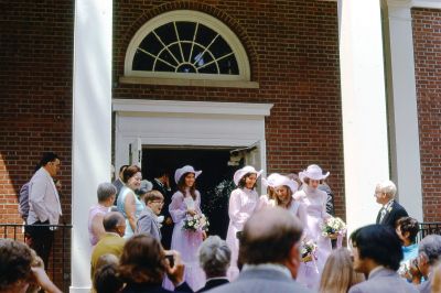Click to view full size image
==============
Robin Tucker Muth & Bill Muth Wedding
THIS HAS BEEN RETURNED TO FAMILY
This 35MM Slide States: "After Wedding of Robin Tucker & Bill Muth, August 1973."
Robin Tucker Muth & Bill Muth Wedding
THIS HAS BEEN RETURNED TO FAMILY
This 35MM Slide States: "After Wedding of Robin Tucker & Bill Muth, August 1973."