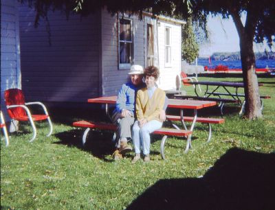 Gilbert Francis & Florence Colvin Noel

This 35MM Slide States: "Fall Trip, 1971."

This has been ID'D as Gilbert Francis & Florence Colvin Noel

