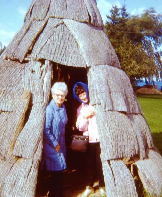 Florence Colvin Noel (Right)

This 35MM Slide States: "Fall Trip, 1972."

It is believed Florence Colvin Noel is on the right

